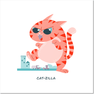 catzilla Posters and Art